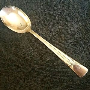 Bouquet-Embassy silverplate sugar spoon